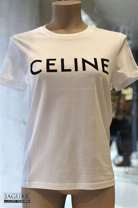 celine t shirt khaki|Celine t shirt for women.